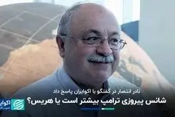 شانس پیروزی ترامپ بیشتر است یا هریس؟