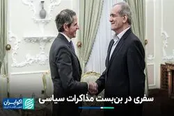 اهمیت سفر گروسی برای آینده برنامه هسته‌ای