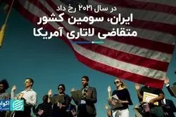 تب تند درخواست لاتاری آمریکا از سوی ایرانی‌ها  