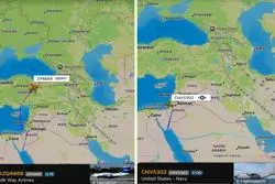 تردد هواپیماهای باری نظامی/ ماجرا چیست؟