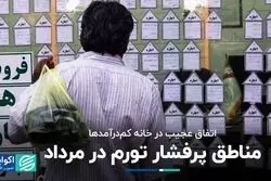 اتفاق عجیب در خانه کم‌درآمدها: مناطق پرفشار تورم در مرداد