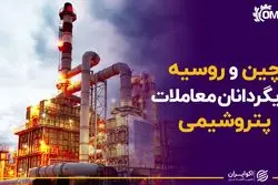 چین و روسیه بازیگردانان معاملات پتروشیمی