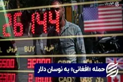 حمله «افغانی» به نوسان دلار