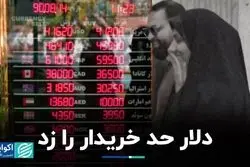 دلار حد خریدار را زد    