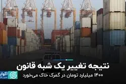 نتیجه تغییر یک شبه قانون