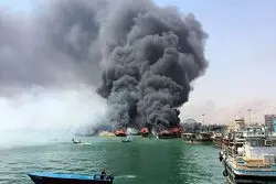 انفجار در بندر دیر بوشهر؛ آخرین وضعیت فوتی‌ها و آتش‌سوزی اسکله متانول کاوه
