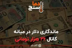 ماندگاری دلار در میانه کانال ۲۶ هزار تومانی