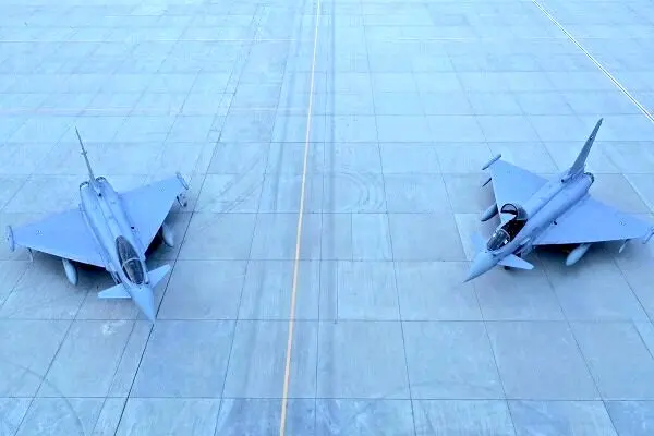 کویت جنگنده‌های جدید یوروفایتر تایفون را تحویل گرفت