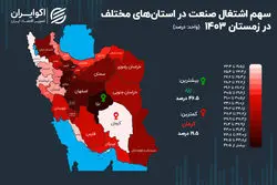 نقشه صنعت ایران؛ قطب صنعتی کدام استان است؟