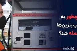 چطور به پمپ بنزین ها حمله شد؟