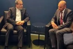 دیدار وزرای امور خارجه ایران و فرانسه