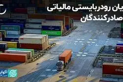 پایان رودربایستی مالیاتی با صادرکنندگان