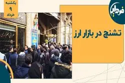 تشنج در بازار ارز