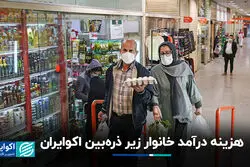 هزینه درآمد خانوار زیر ذره‌بین اکوایران