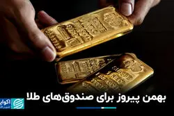 بهمن پیروز برای صندوق‌های طلا