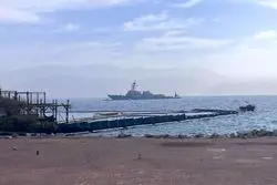 اولین تصویر از ناوشکن آمریکایی دلبرت دی بلک به بندر ایلات اسرائیل