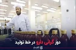 دوز گرانی دارو در خط تولید