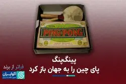 پینگ‌پنگ، برندی که پای چین را به جهان باز کرد
