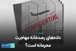  داده‌های رصدخانه مهاجرت محرمانه است؟