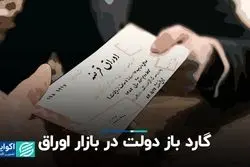 گارد باز دولت در بازار اوراق   