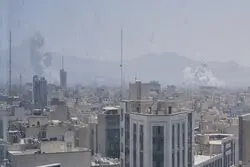 آسیب به ساختمان اورژانس تهران در حملات دقایقی پیش