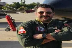 انتشار تصویر خلبان شهید حادثه پنجشنبه نیروی هوایی ارتش
