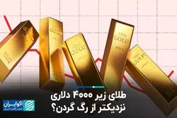 طلای زیر ۴۰۰۰ دلاری نزدیک‌تر از رگ گردن؟

