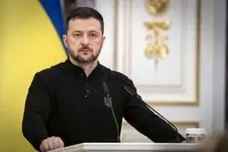 زلنسکی: اجازه انتقال نفت و گاز روسیه از خاک اوکراین را نمی‌دهیم