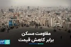 مقاومت مسکن برابر کاهش قیمت