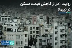 روایت آمار از کاهش قیمت مسکن در تیرماه