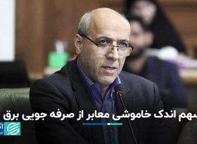 سهم اندک خاموشی معابر از صرفه جویی برق