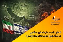 ادعای ترامپ درباره اسکورت نظامی در تنگه هرمز؛ آغاز مرحله‌ای تازه از تنش؟