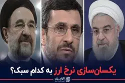 یکسان سازی نرخ ارز به کدام سبک؟