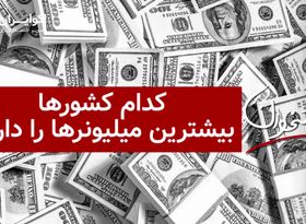 کدام کشورها بیشترین میلیونرها را دارند؟