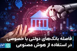 فاصله بانک‌های دولتی با خصوصی در استفاده از هوش مصنوعی