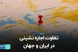 تفاوت اجاره‌نشینی در ایران و جهان