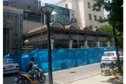 افرایش غیرقانونی بنای مسجد ارک