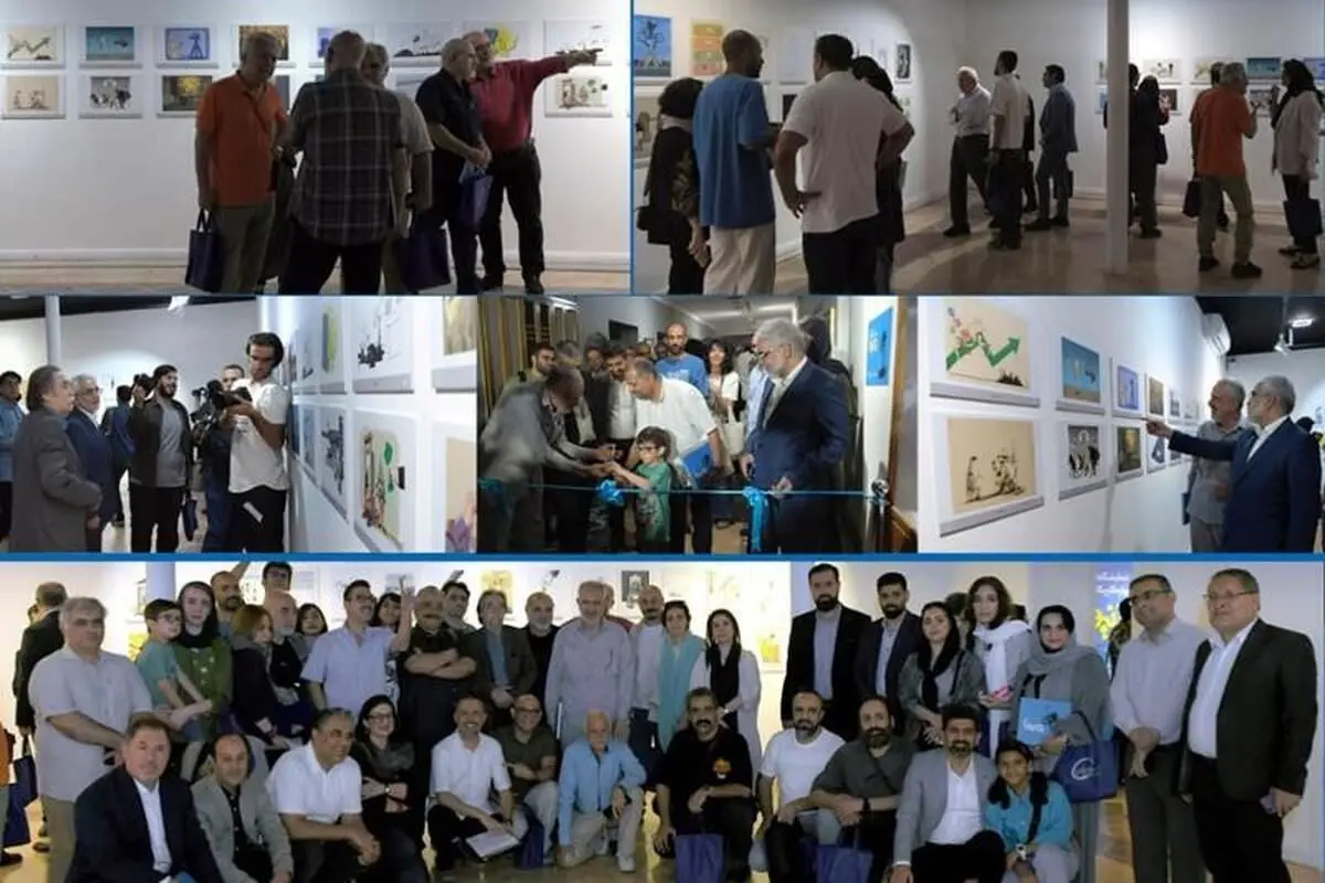 معرفی برگزیدگان نخستین جشنواره کاریکاتور با حضور هنرمندان و روزنامه‌نگاران