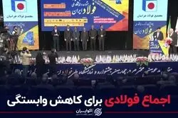 اجماع فولادی برای کاهش وابستگی