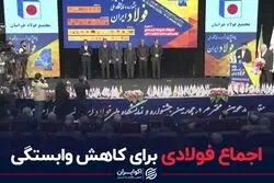 اجماع فولادی برای کاهش وابستگی