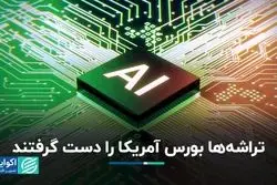 تراشه‌ها بورس آمریکا را دست گرفتند