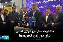 اسلامی: ورود سازمان انرژی اتمی به حوزه جدید