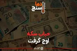 حباب سکه اوج گرفت
