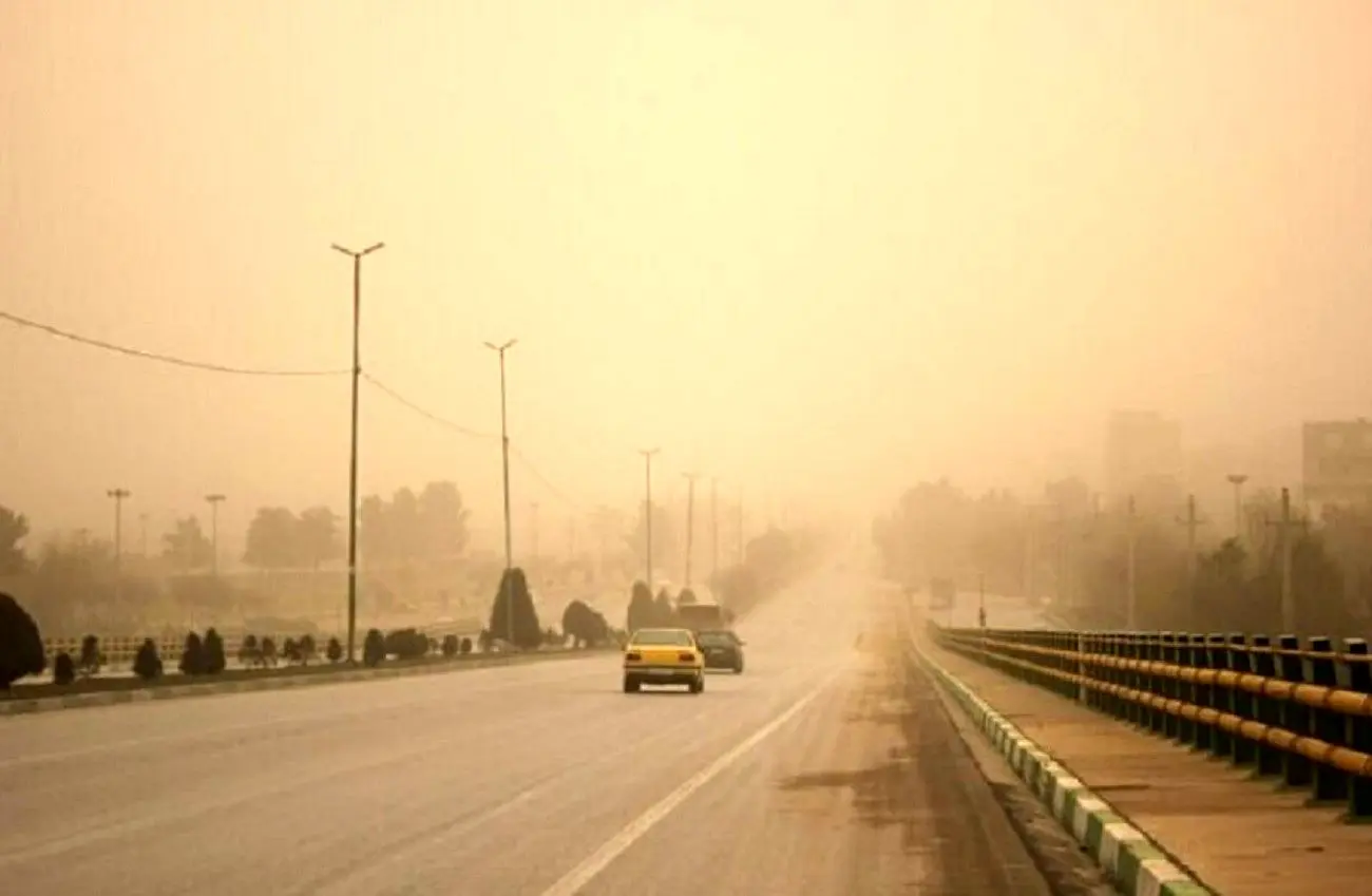 کاهش کیفیت هوا با ورود گرد و خاک به نوار غربی کشور