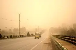 کاهش کیفیت هوا با ورود گرد و خاک به نوار غربی کشور