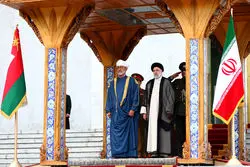 سلطان عمان وارد تهران شد