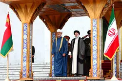 سلطان عمان وارد تهران شد