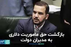 عارف حق ماموریت دلاری را به دولتمردان بازگرداند