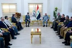 رایزنی فرمانده الحشد الشعبی و سردار رادان