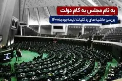 بودجه 1400: به نام مجلس به کام دولت 

